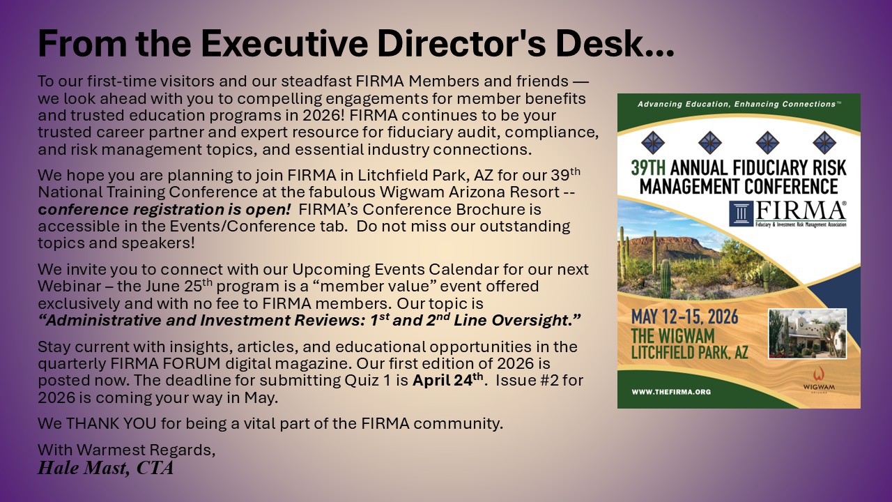 Executive Director message